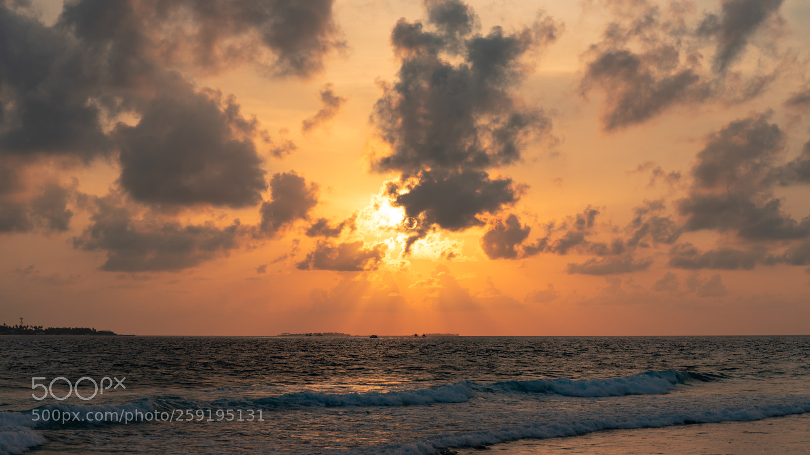 Nikon D750 sample photo. Maldivian sunset#2 photography