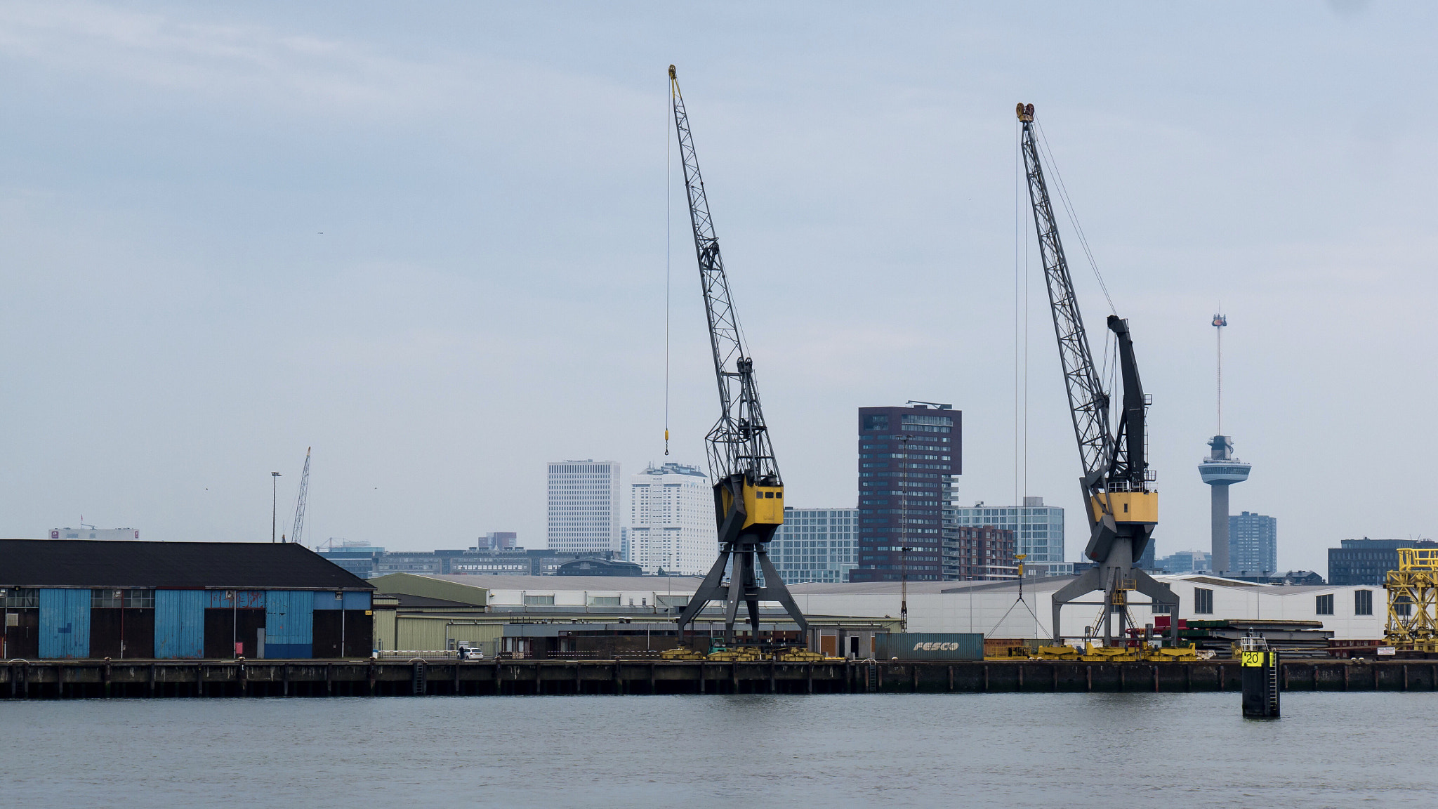 Panasonic Lumix DMC-G85 (Lumix DMC-G80) sample photo. Rotterdam wide iii photography