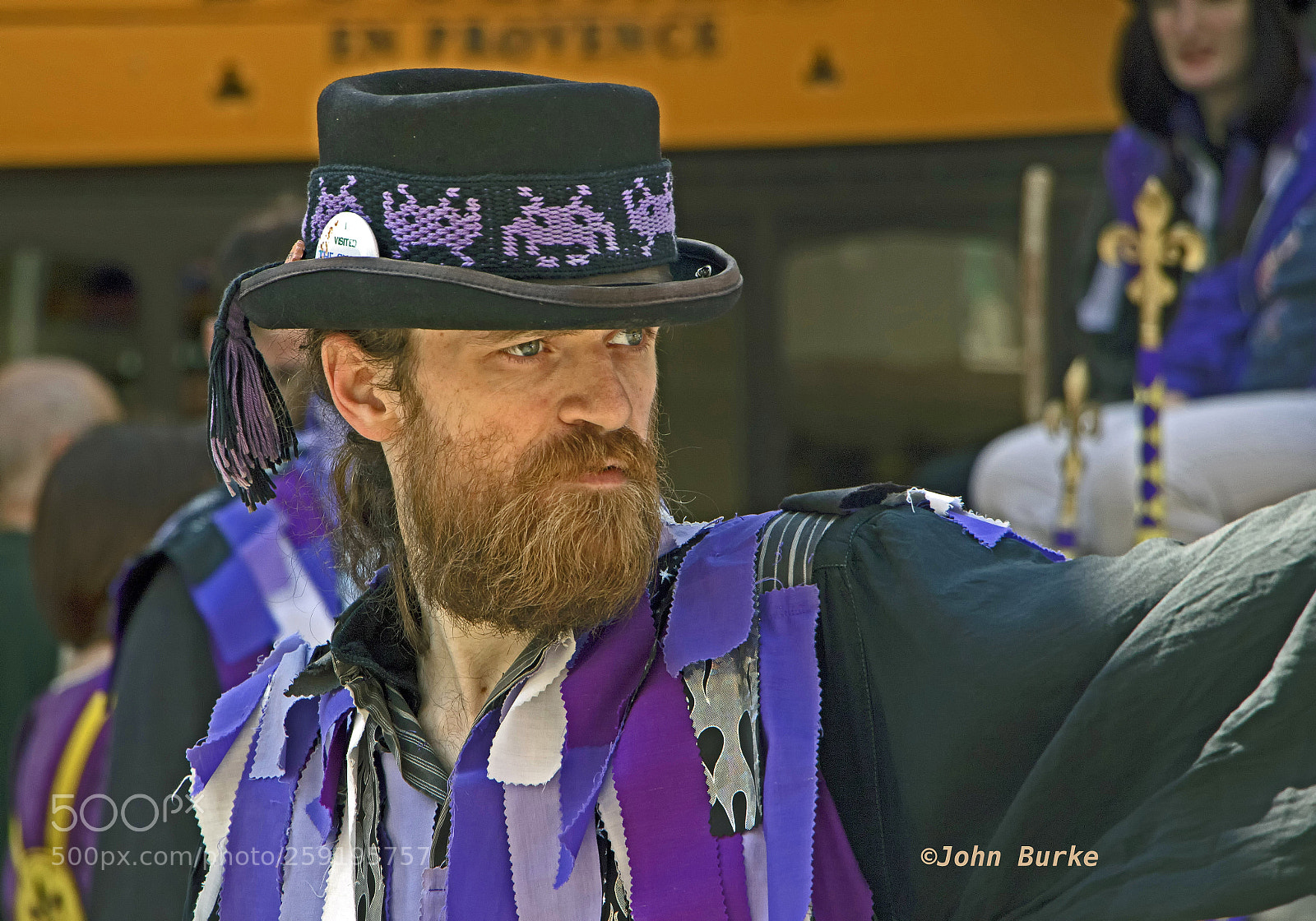 Canon EOS 7D Mark II sample photo. Morris dancer-in-chief photography