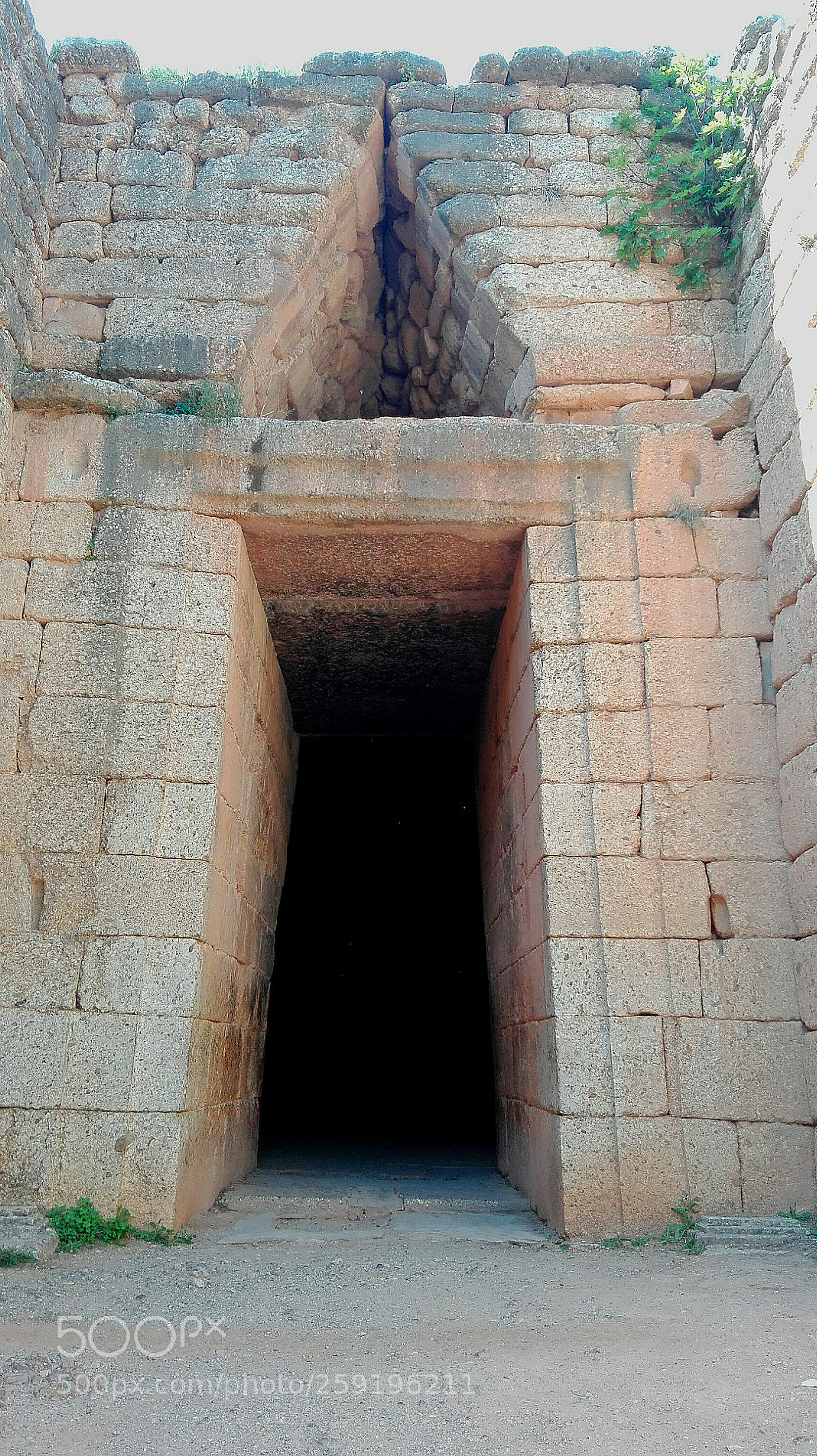 HUAWEI P8 Lite sample photo. Treasury of atreus ~ greece photography