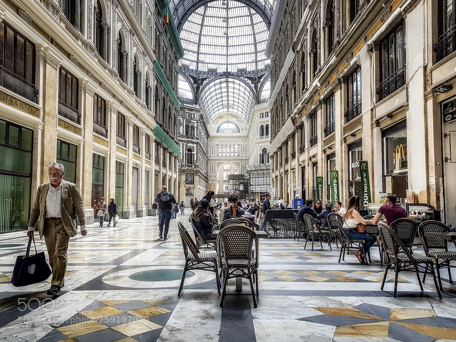 Samsung Galaxy S7 Edge sample photo. Galeria umberto i, n photography