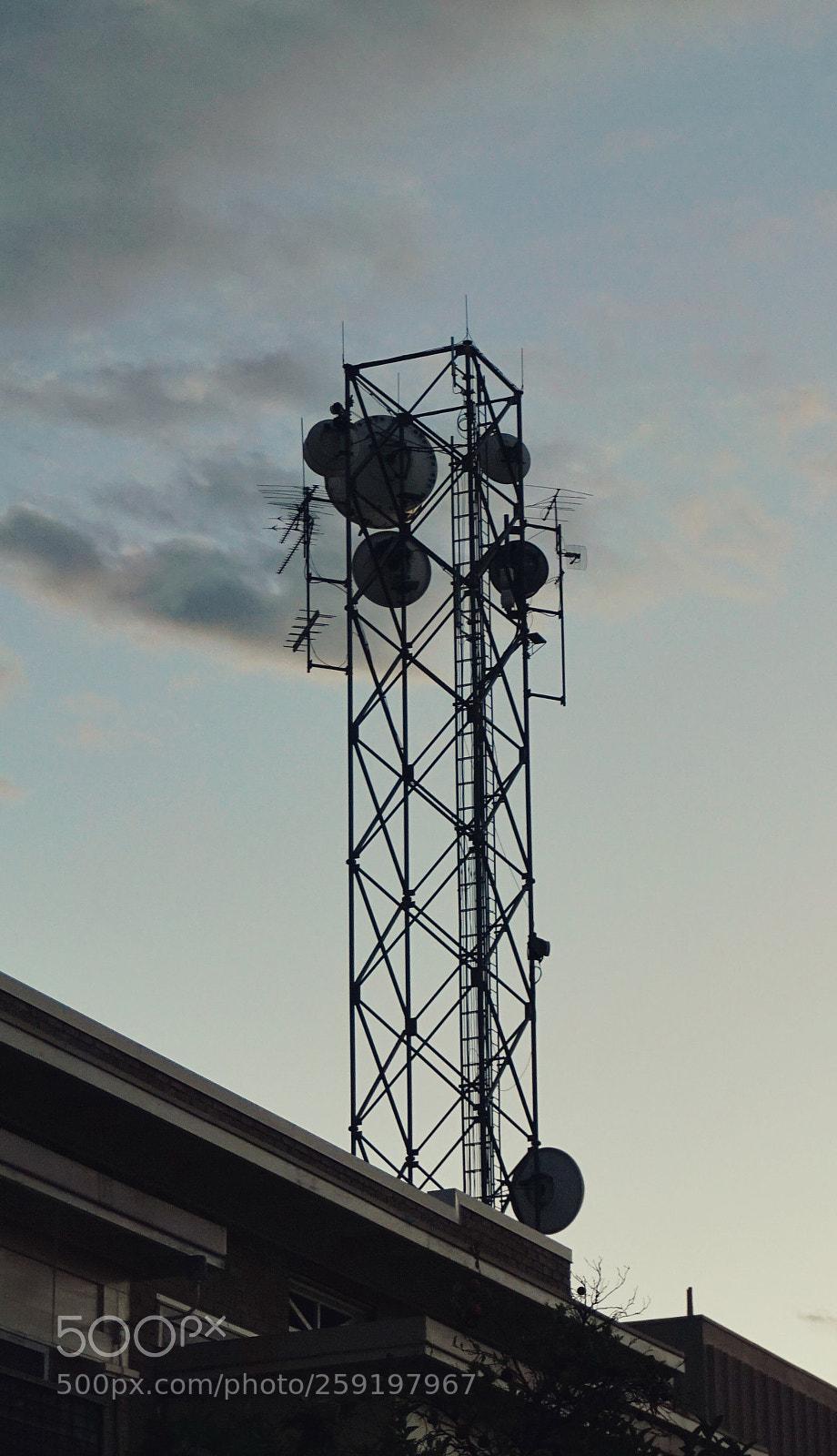 Sony a6000 sample photo. Metal tower photography