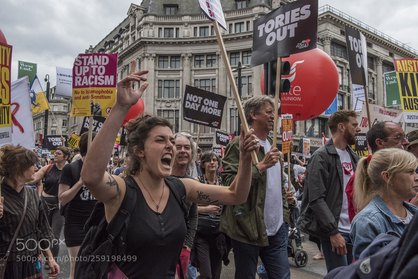 Nikon D810 sample photo. Street protest photography