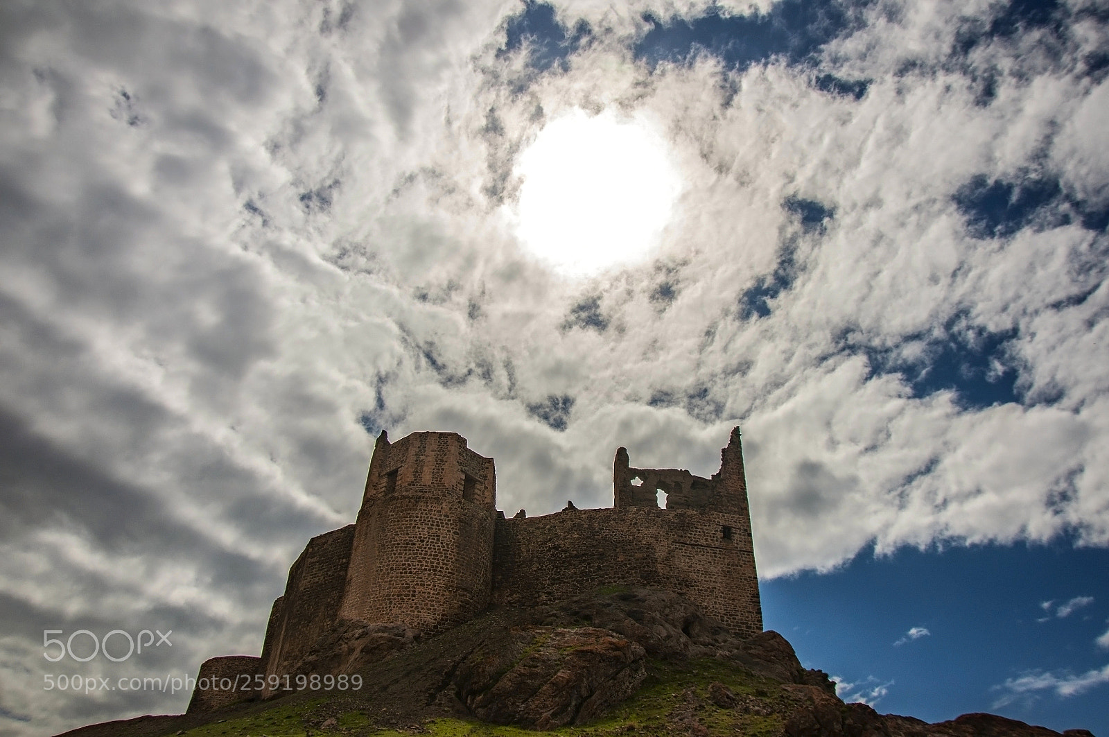 Nikon D90 sample photo. Hoşap castle turkey photography