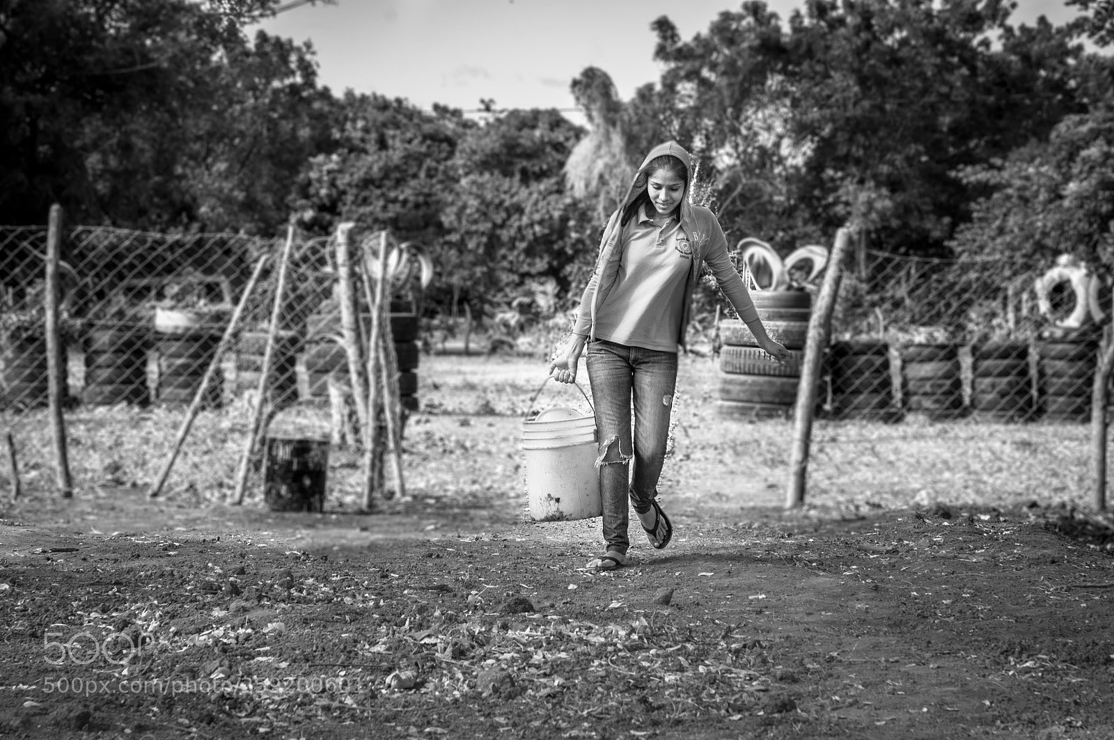 Nikon D300 sample photo. El campo. photography