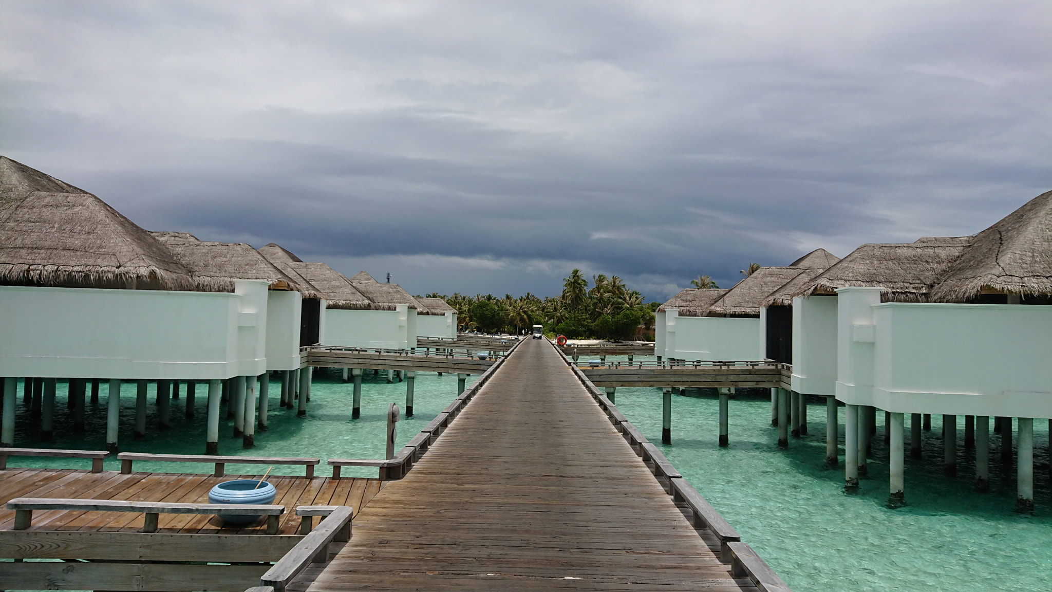 Sony Xperia XZ Premium sample photo. Overwater bungalows finolhu resort maldives photography