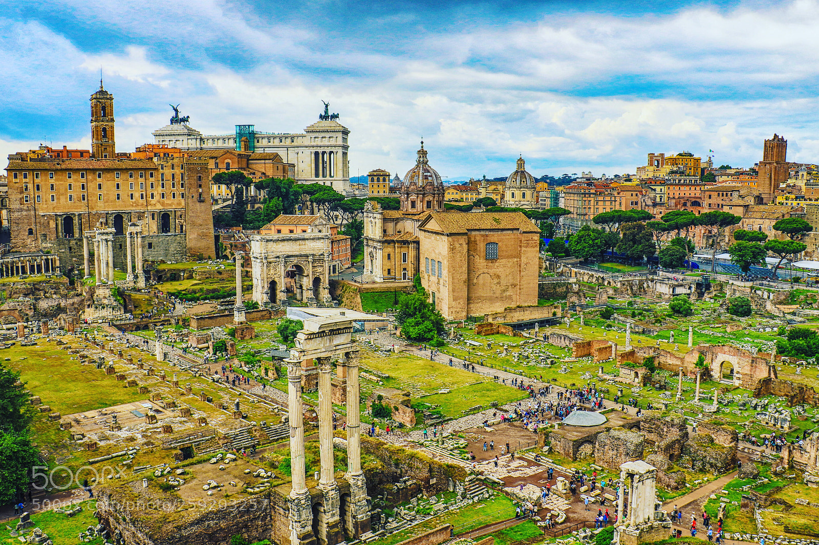 Canon EOS 7D Mark II sample photo. Forum romanum photography