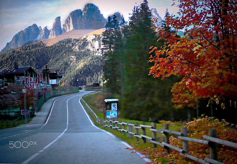 Panasonic DMC-LS60 sample photo. Les dolomites photography