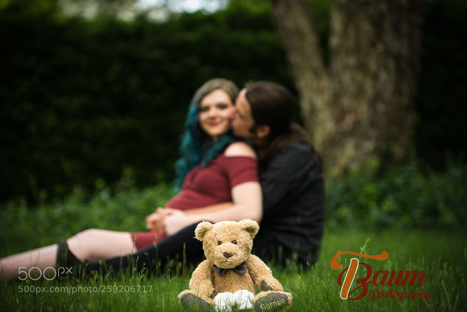 Nikon D600 sample photo. Baby bear and parents photography