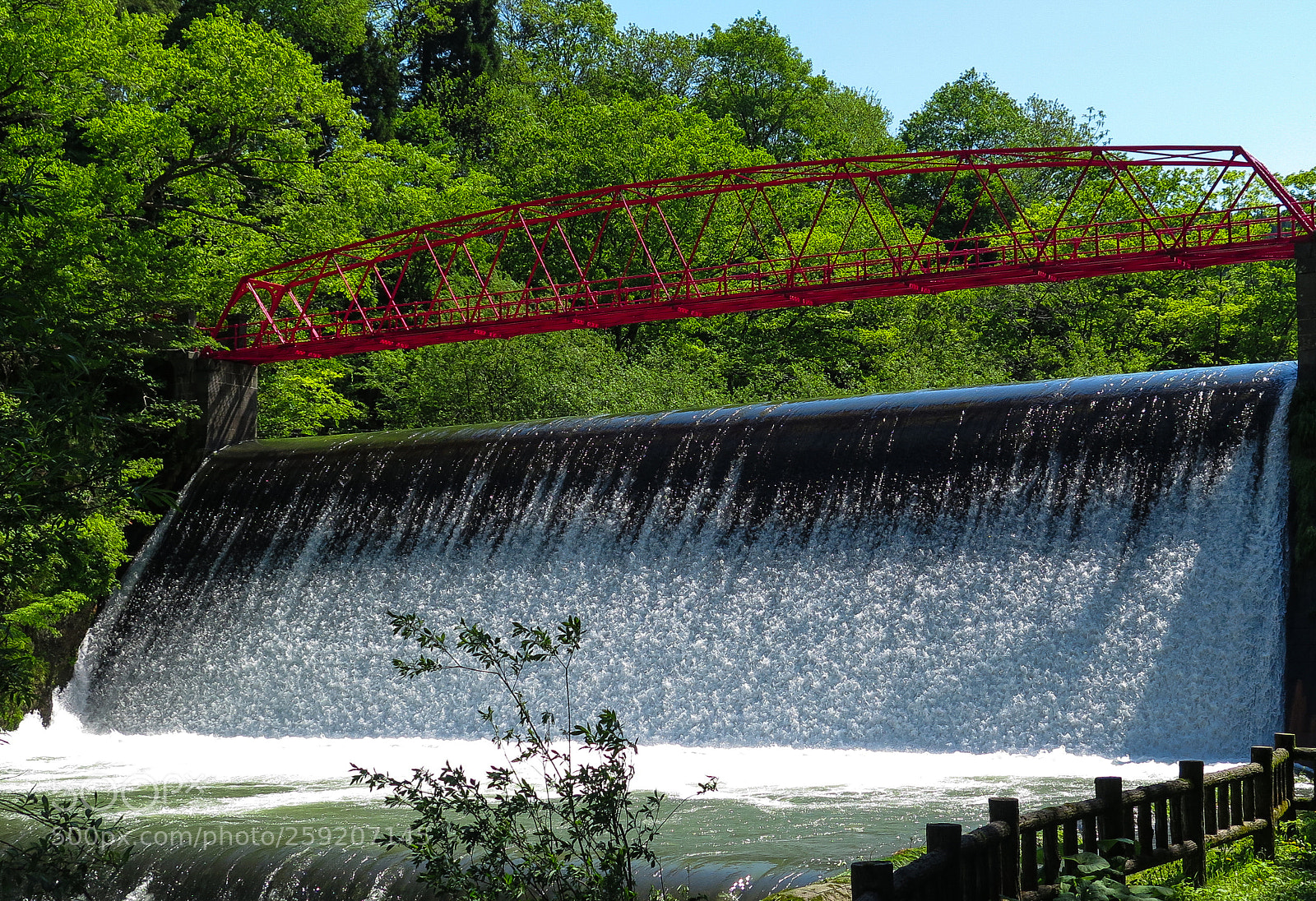 Canon PowerShot G16 sample photo. Fujikura dam photography