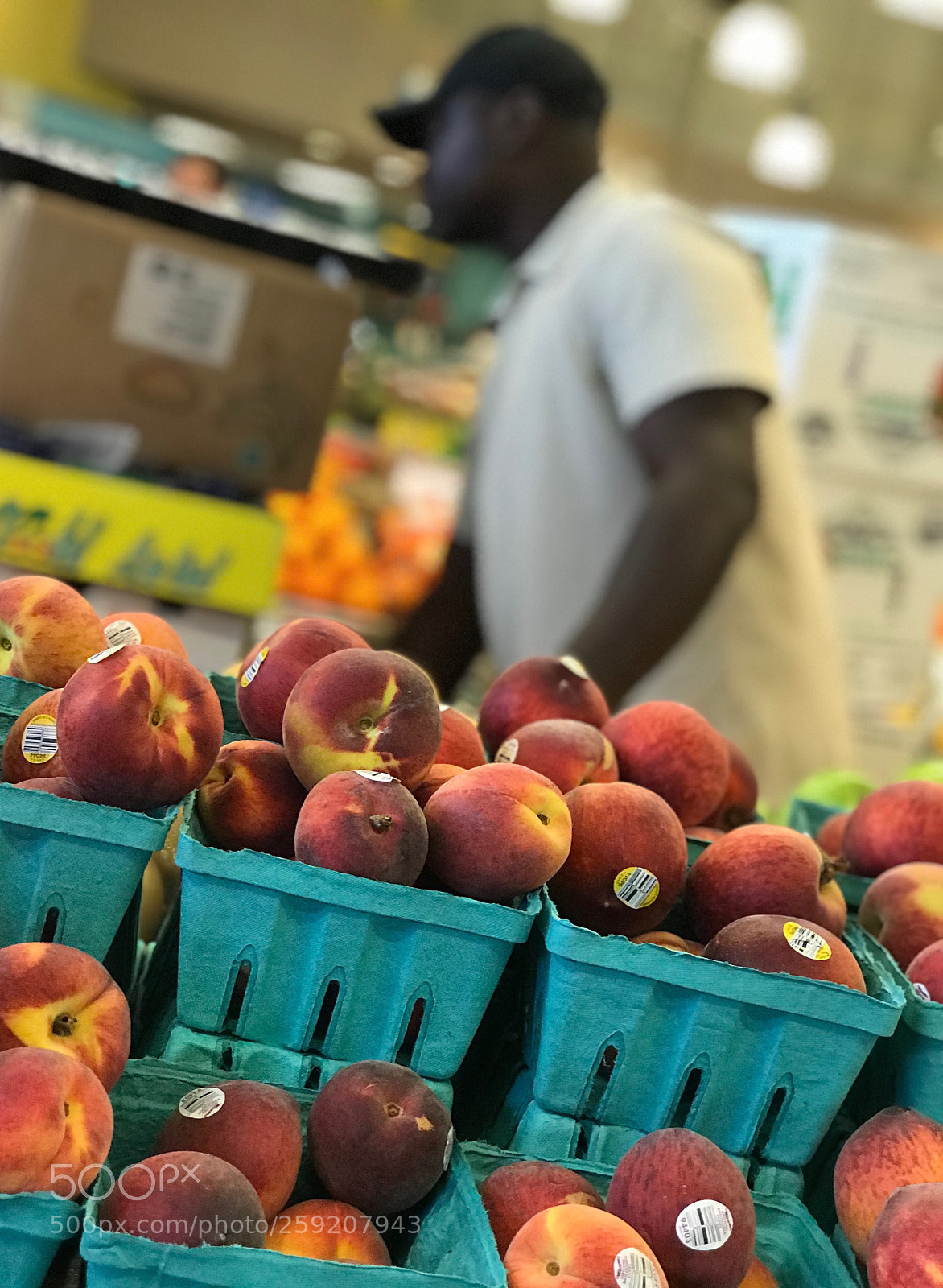 Apple iPhone 7 Plus sample photo. Organic peaches photography