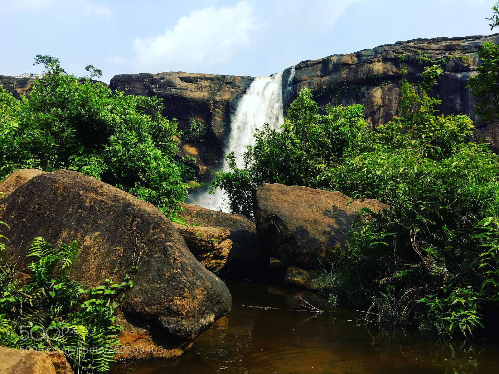Apple iPhone SE sample photo. Waterfall  photography