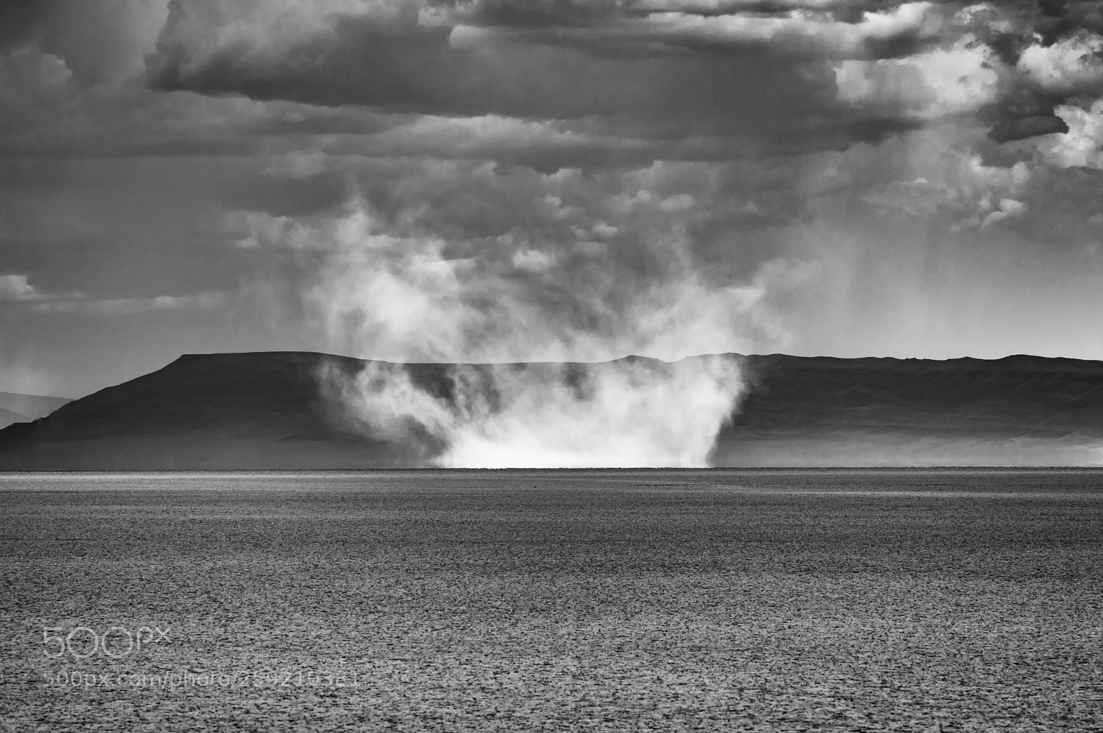 Pentax K-3 sample photo. Alvord desert dust storm photography