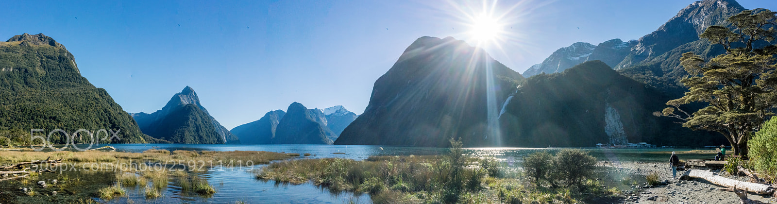 Sony a7R II sample photo. Milford sound, new zealand photography