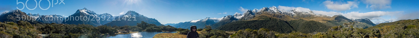 Sony a7R II sample photo. Key summit, fiordland, new photography