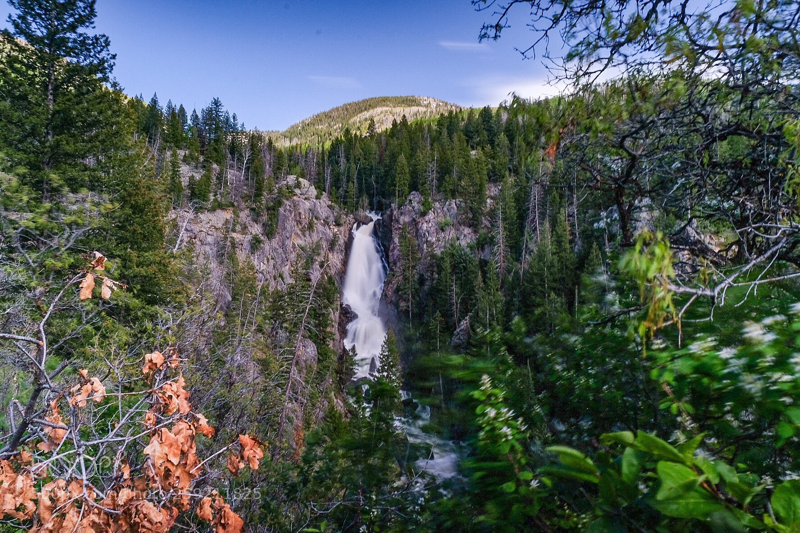 Fujifilm X-H1 sample photo. Fish creek falls, steamboat photography