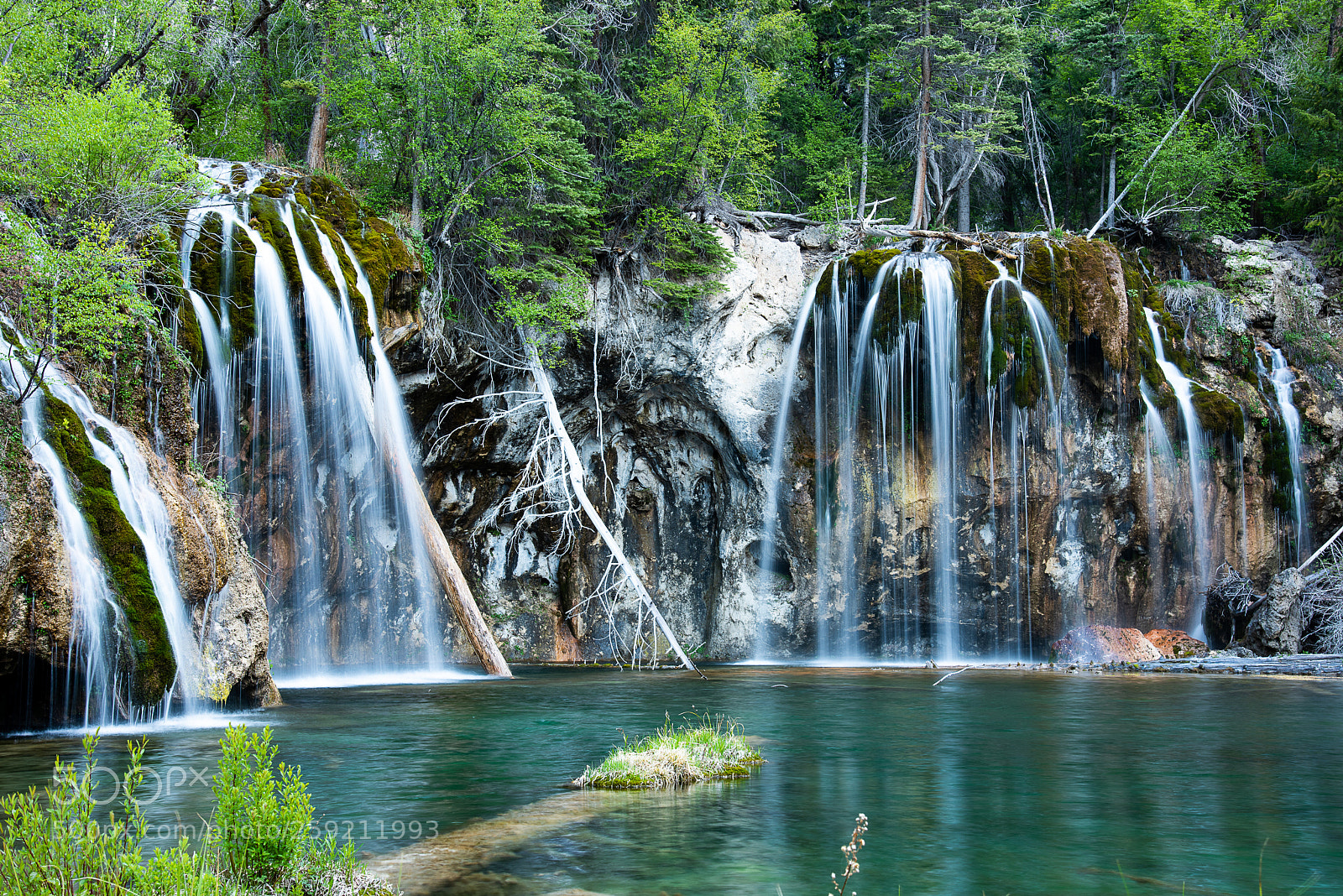 Nikon D810 sample photo. Hanging lake photography