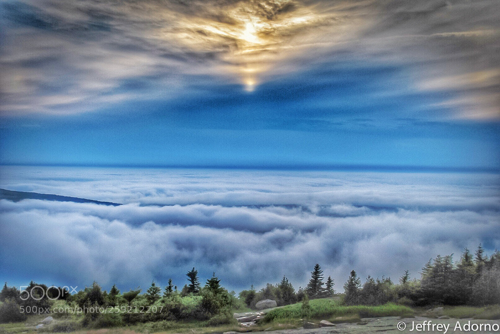 Nikon D60 sample photo. Cadillac mt.  photography