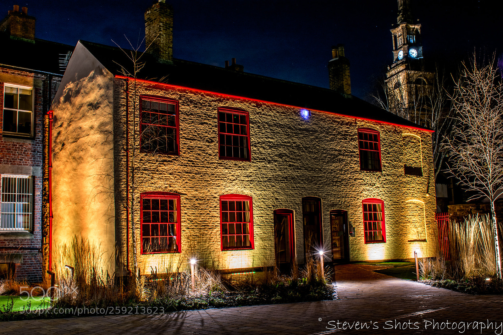Nikon D3400 sample photo. Spooky looking house photography