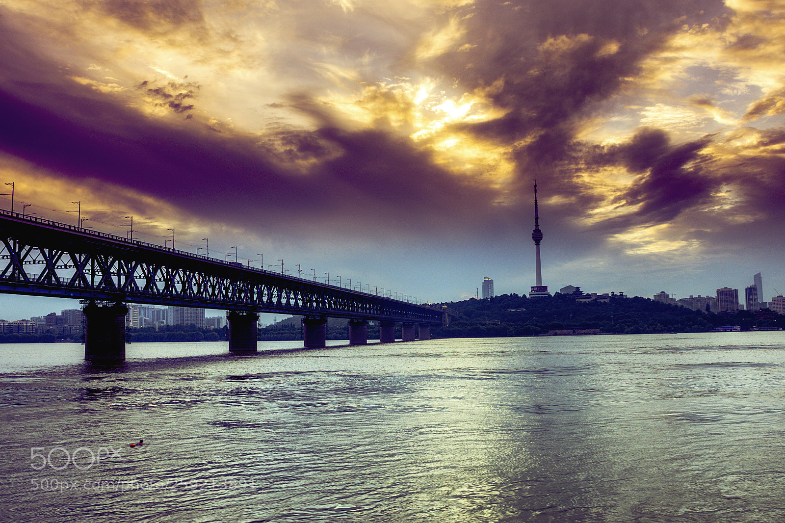 Nikon D7100 sample photo. 武汉长江大桥 photography