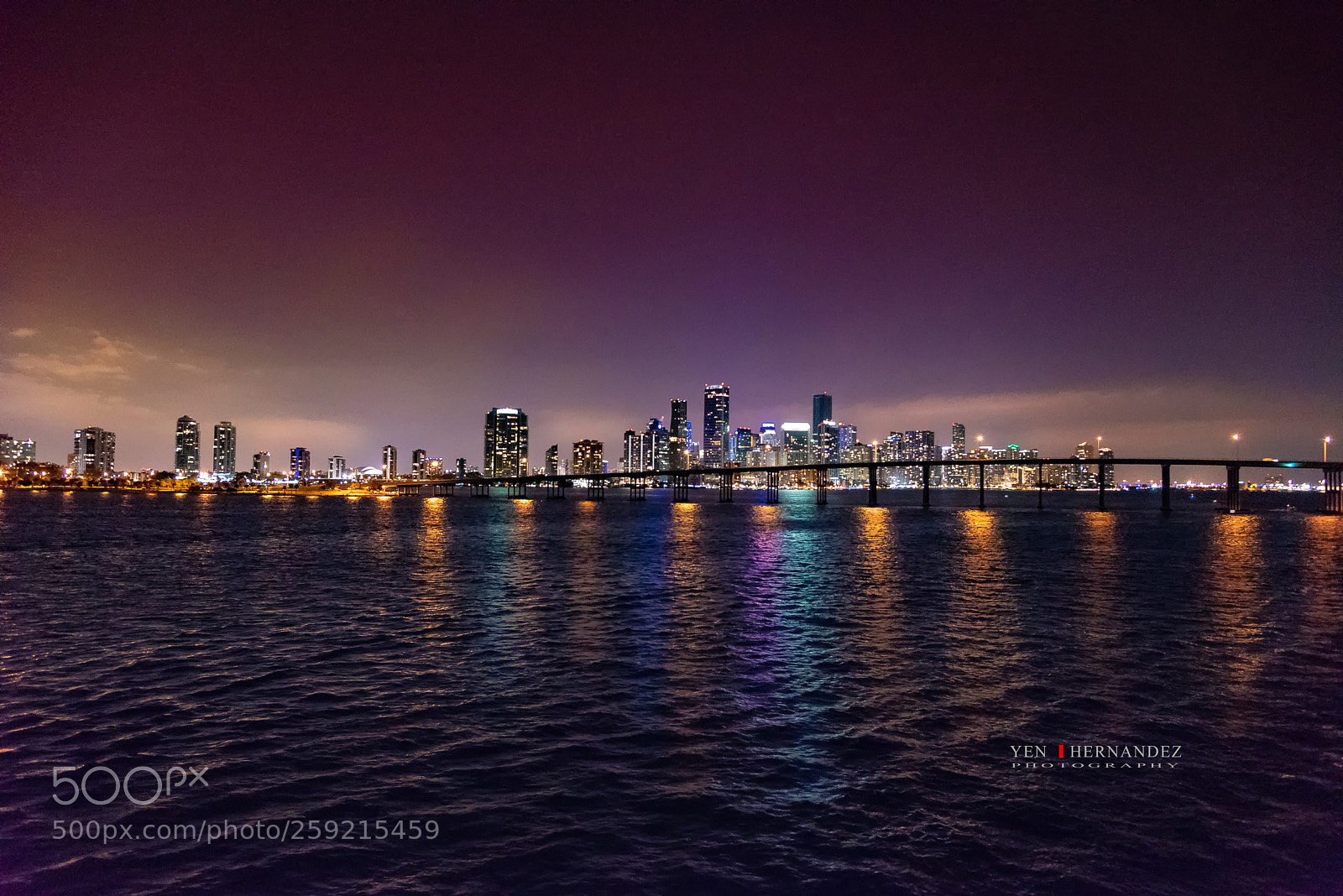 Nikon D750 sample photo. Miami from the ocean photography