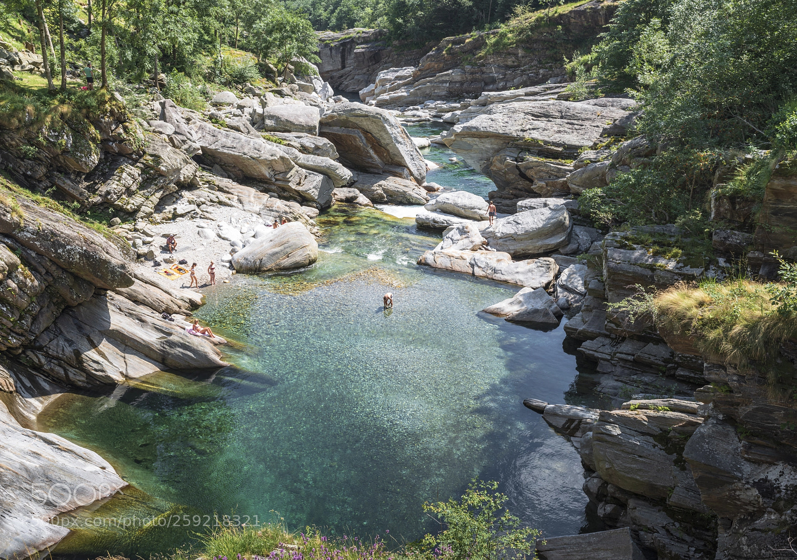 Pentax K-1 sample photo. Verzasca - vally photography