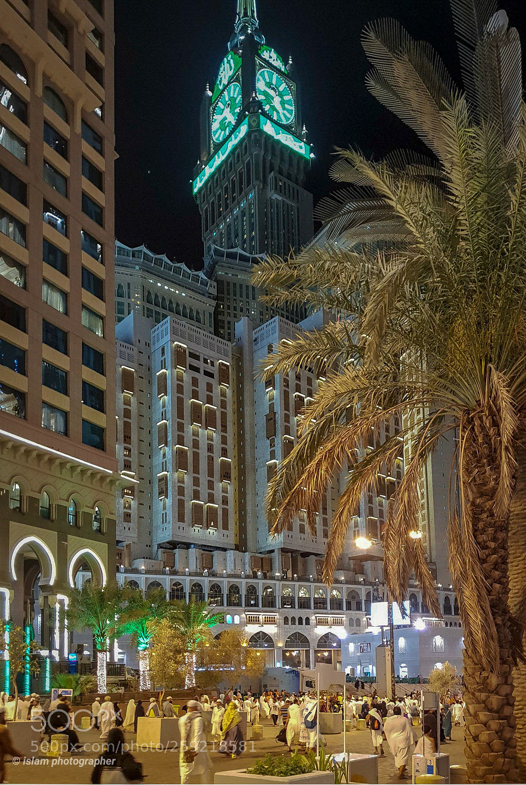 Samsung Galaxy S9+ sample photo. Mecca tower photography