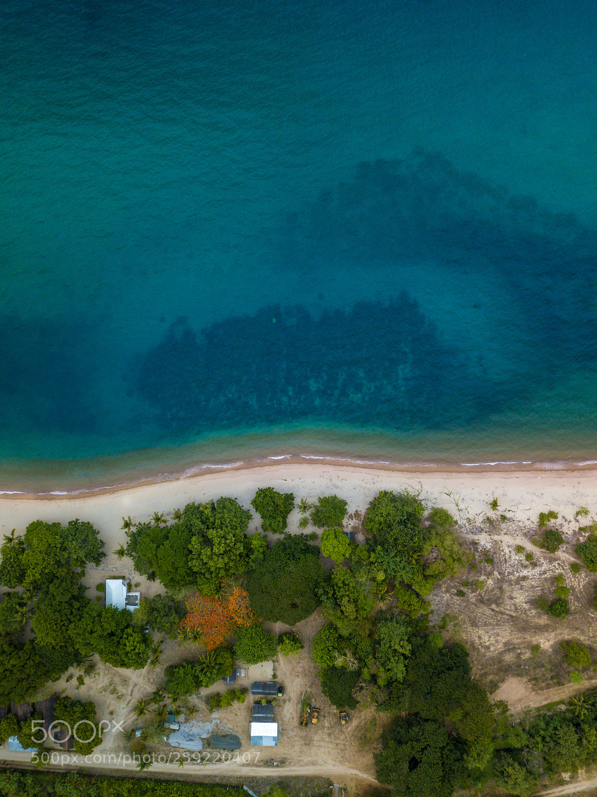 DJI FC220 sample photo. Virgin beach resort photography