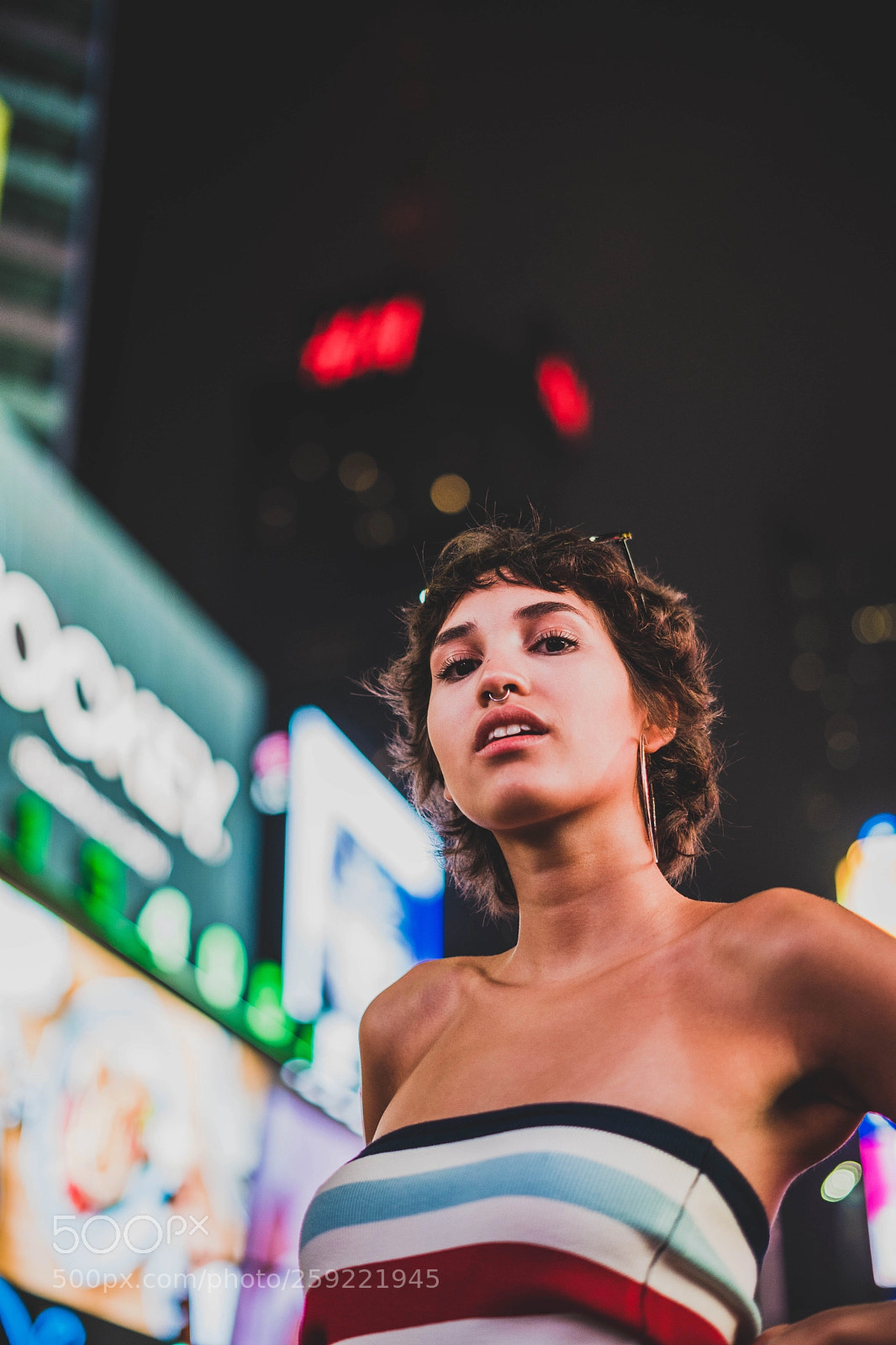Sony a7 III sample photo. Time square with ines photography