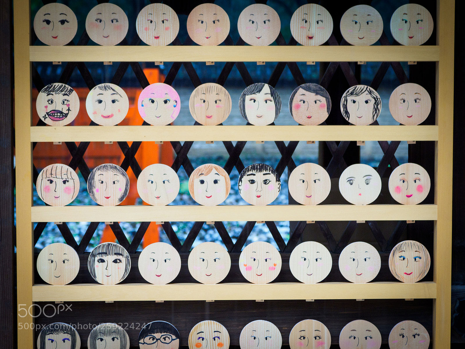Olympus OM-D E-M1 Mark II sample photo. Kawai jinjia, kyoto 河合神社鏡繪馬 photography