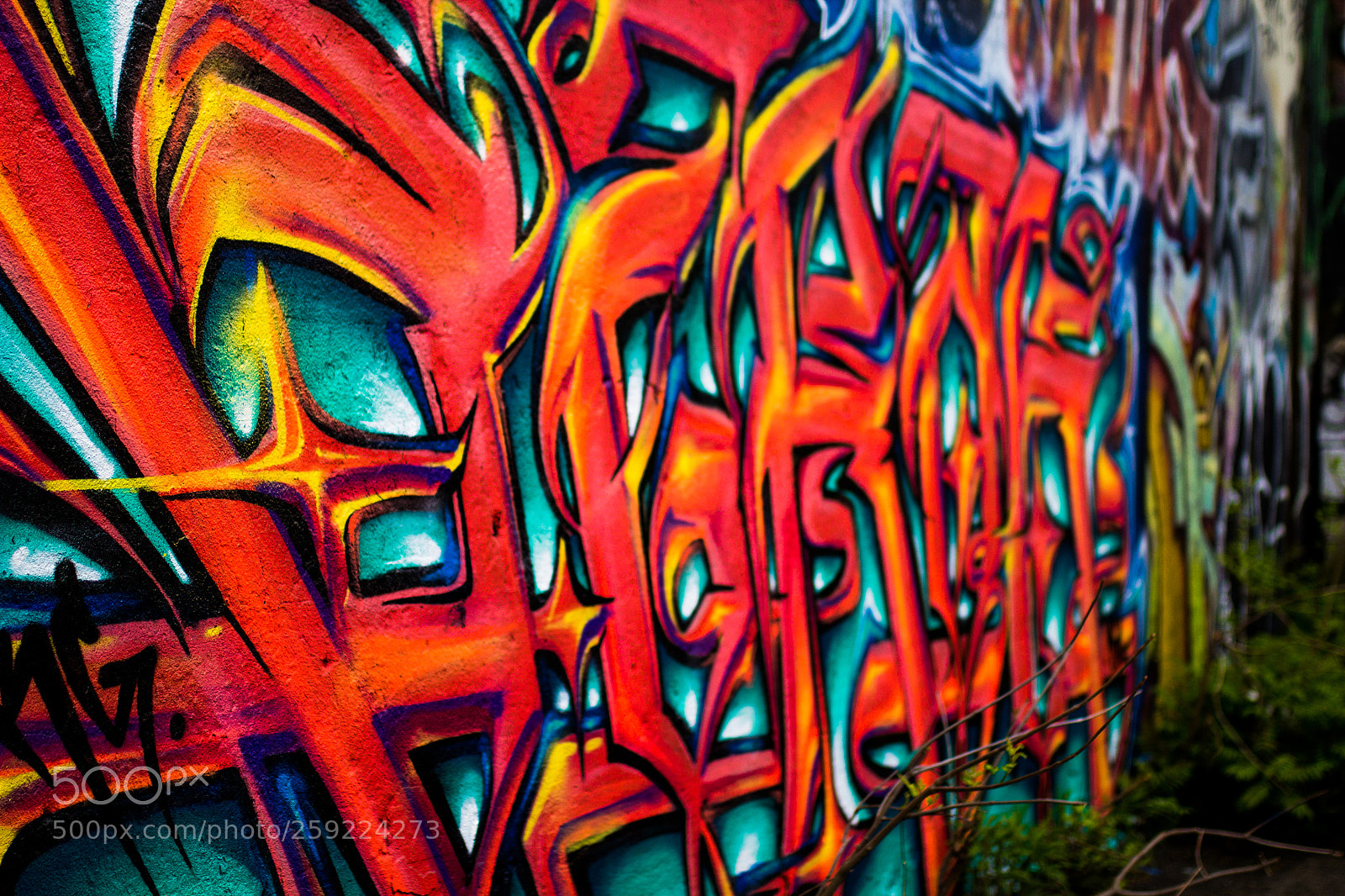 Canon EOS 60D sample photo. Graffiti photography