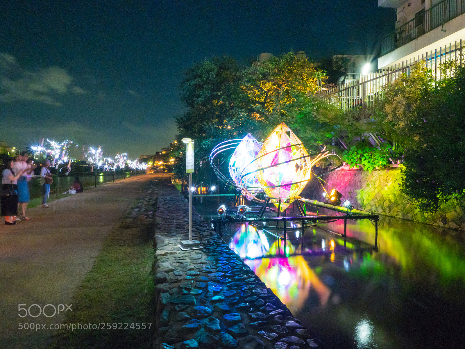 Olympus OM-D E-M1 Mark II sample photo. Kyoto tanabata 京の七夕 鴨川会場 photography