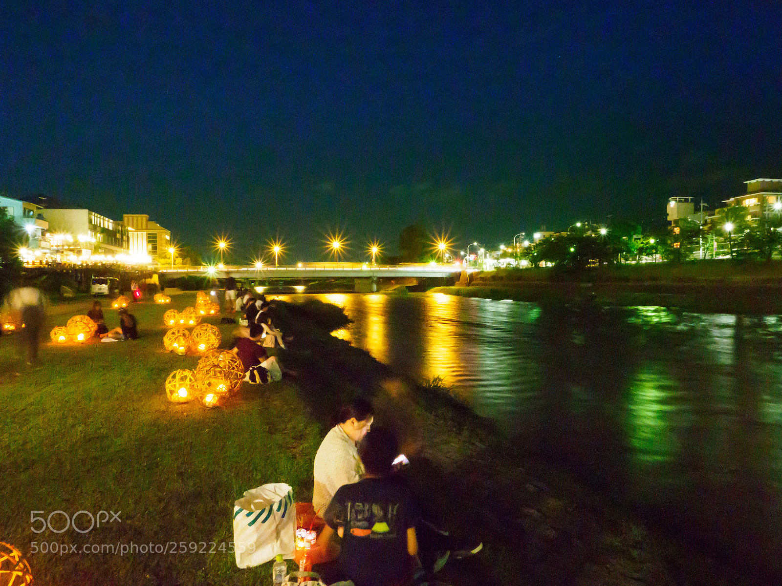 Olympus OM-D E-M1 Mark II sample photo. Kyoto tanabata 京の七夕 鴨川会場 photography
