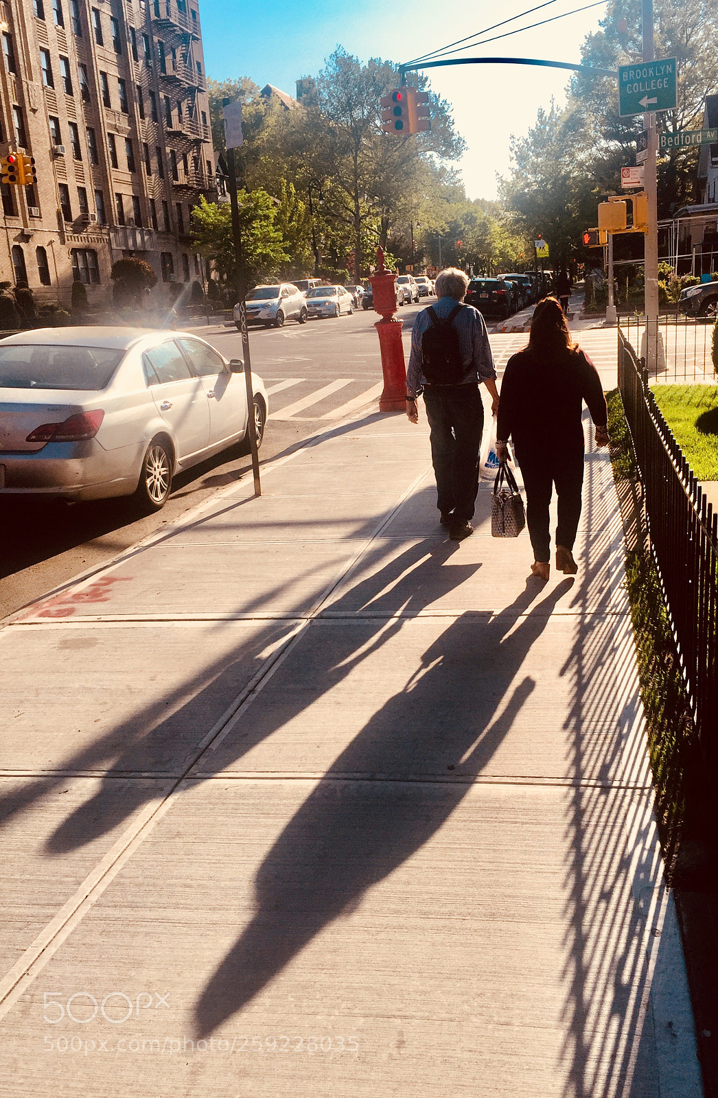 Apple iPhone 6 Plus sample photo. “long-shadowed pair” photography