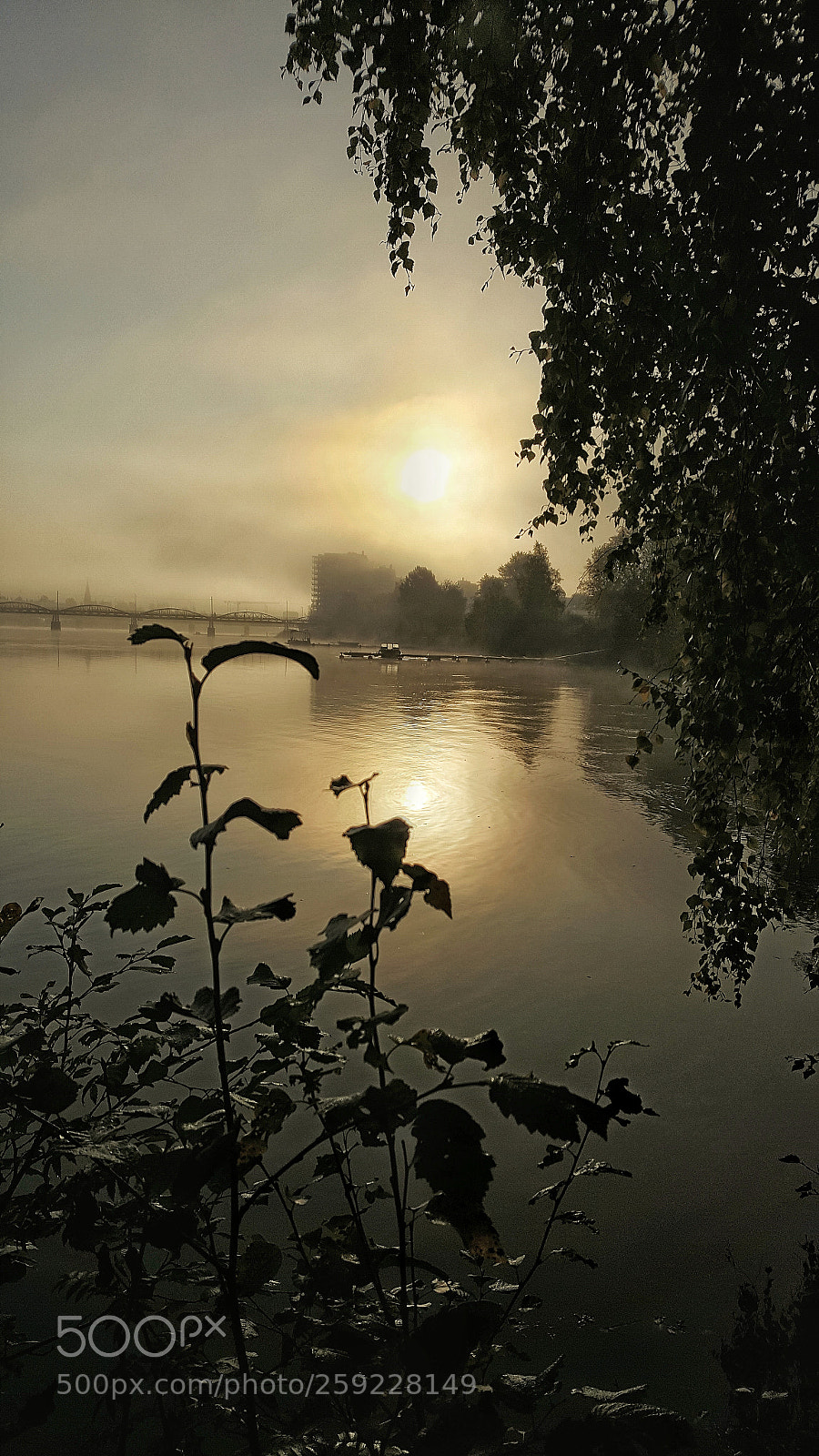 Samsung Galaxy S6 sample photo. A misty sunrise photography