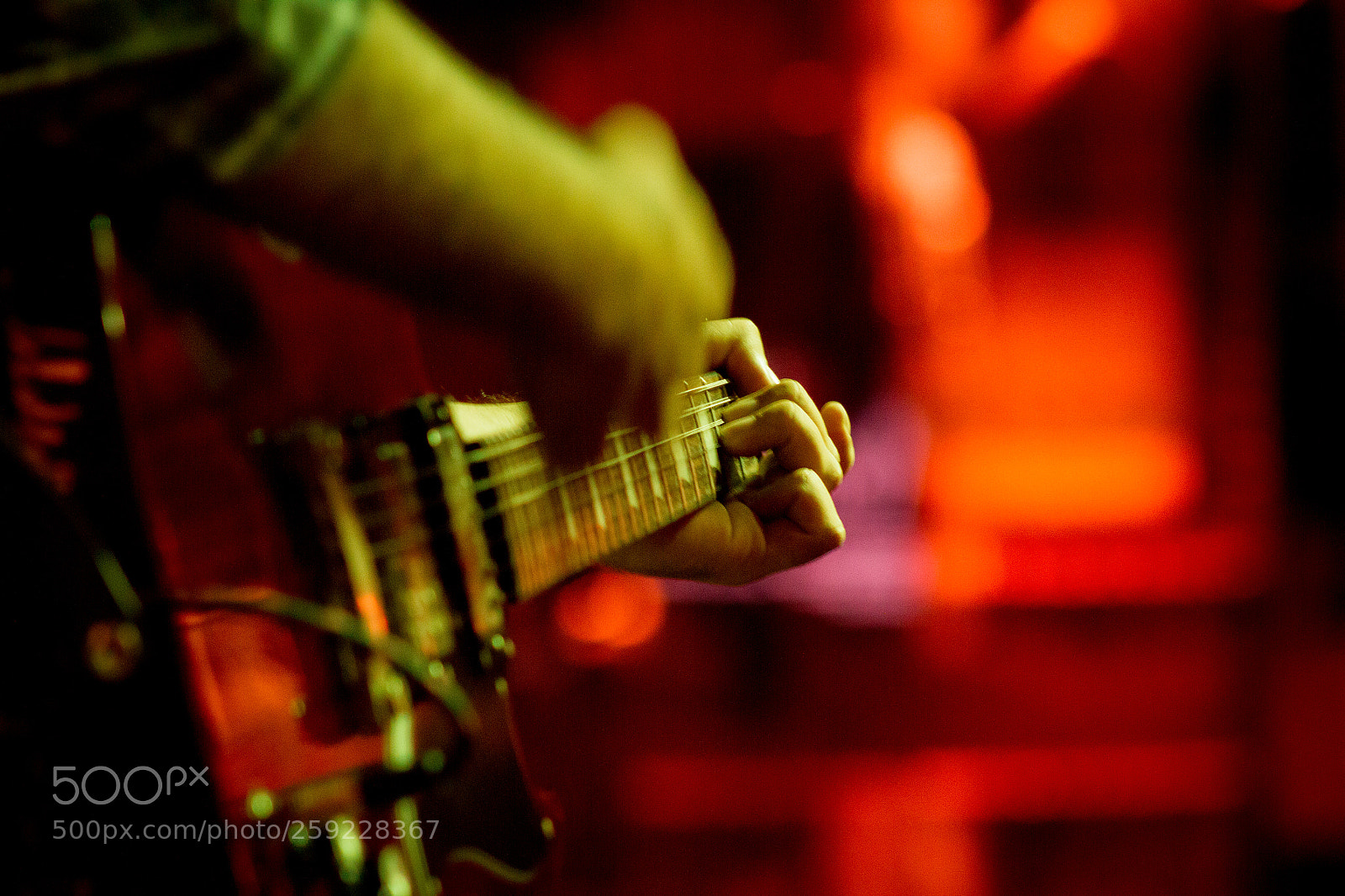 Canon EOS 7D sample photo. Guitar player photography