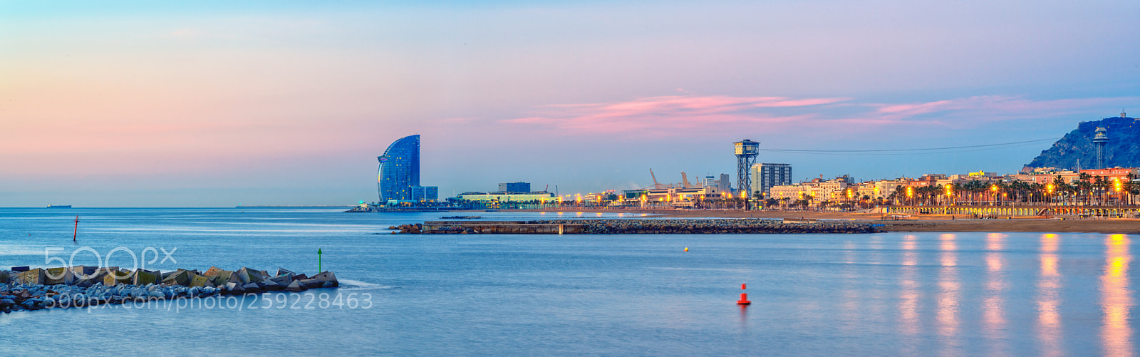 Sony a7R III sample photo. Playa de la barceloneta photography