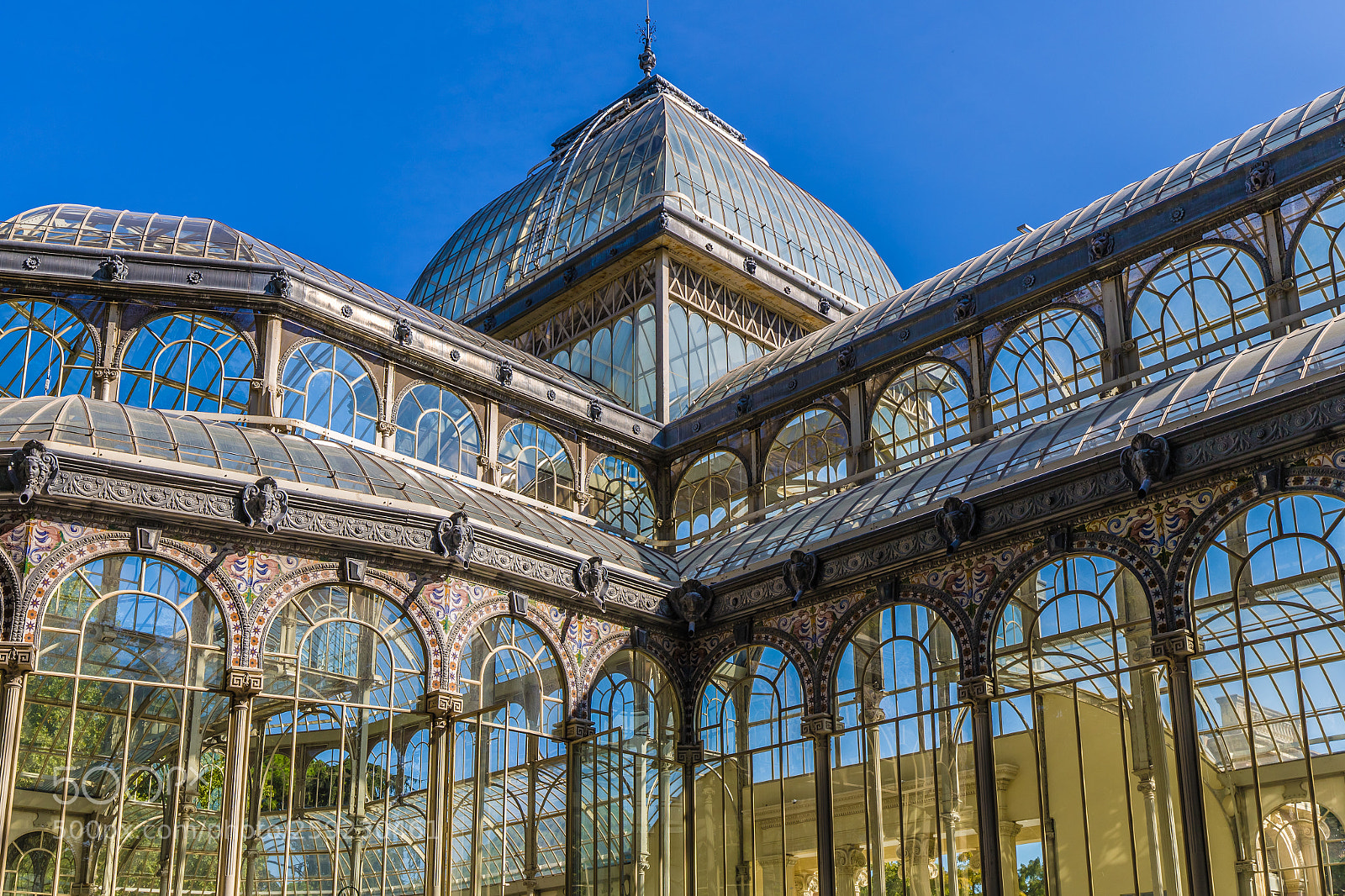 Canon EOS 6D sample photo. Crystal palace, in madrid photography