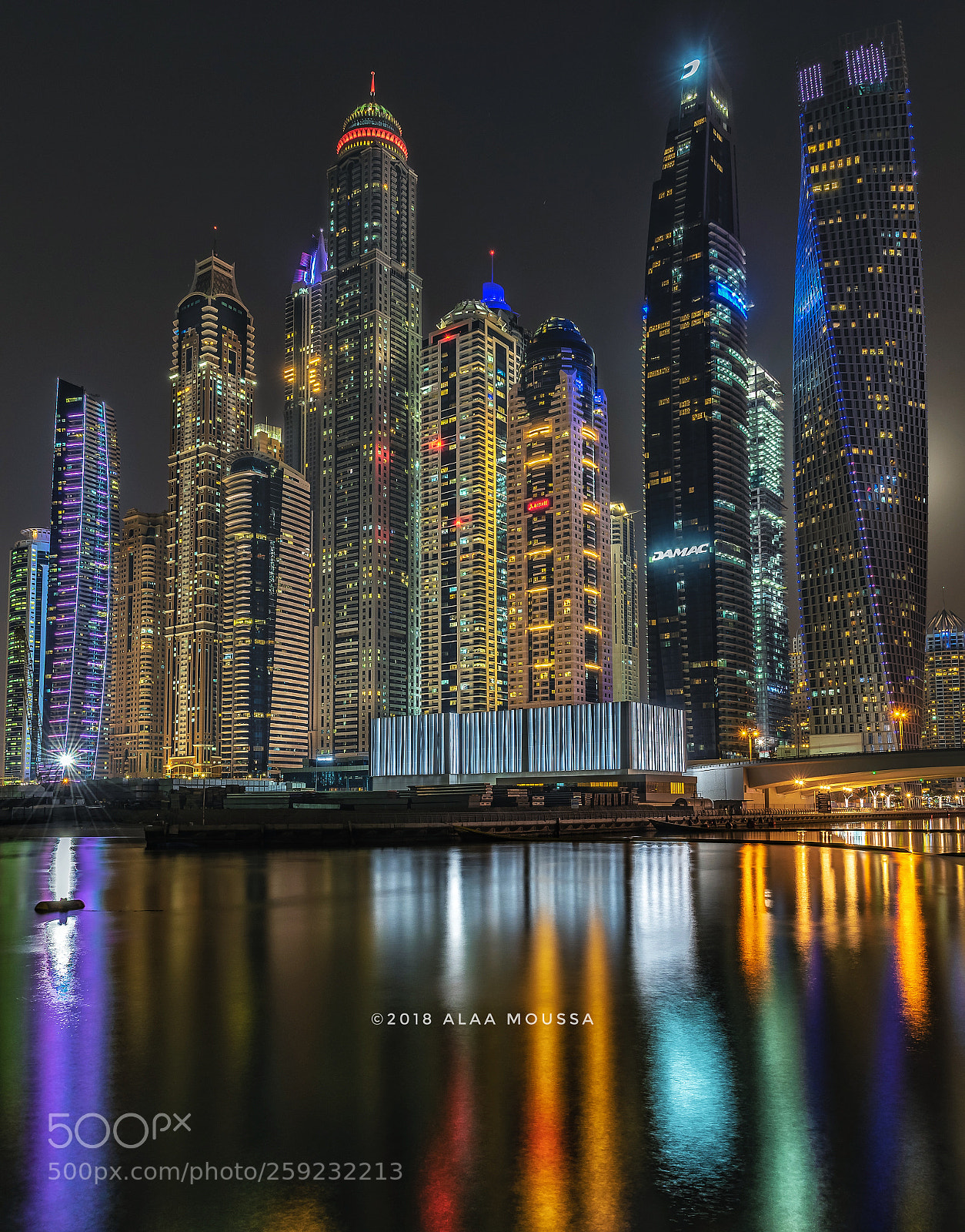 Nikon D5600 sample photo. Dubai marina photography