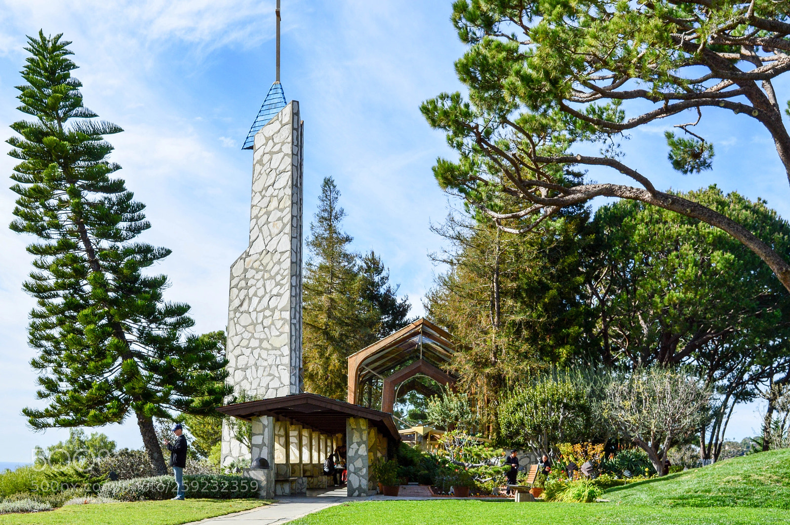 Nikon D3200 sample photo. Wayfarers chapel photography