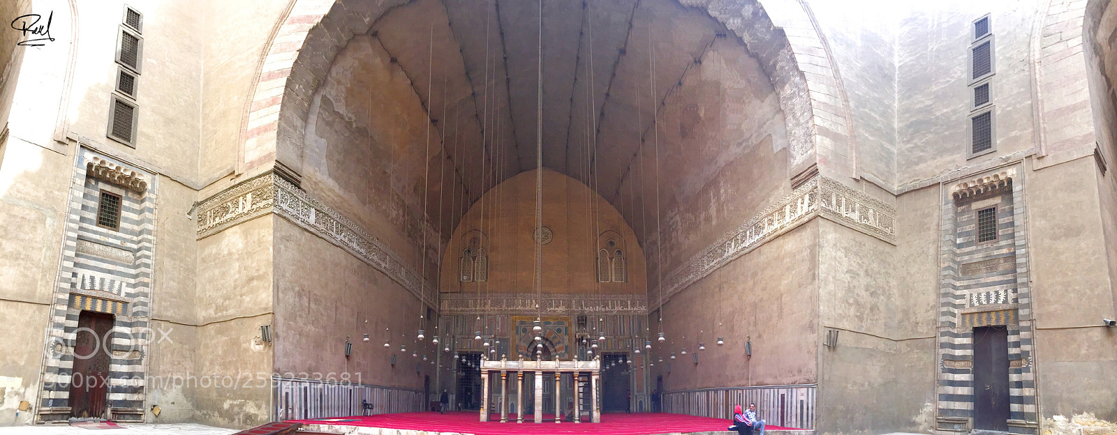 Apple iPhone 6 sample photo. El sultan hassan mosque photography