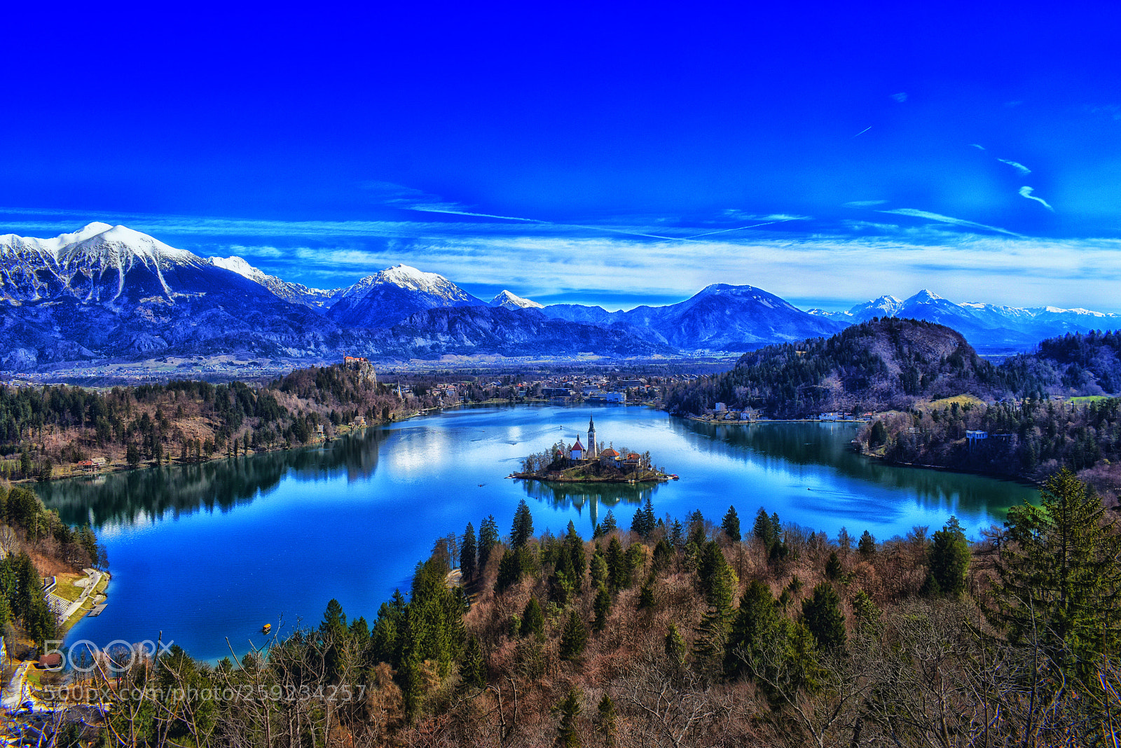 Nikon D5300 sample photo. Lake bled photography