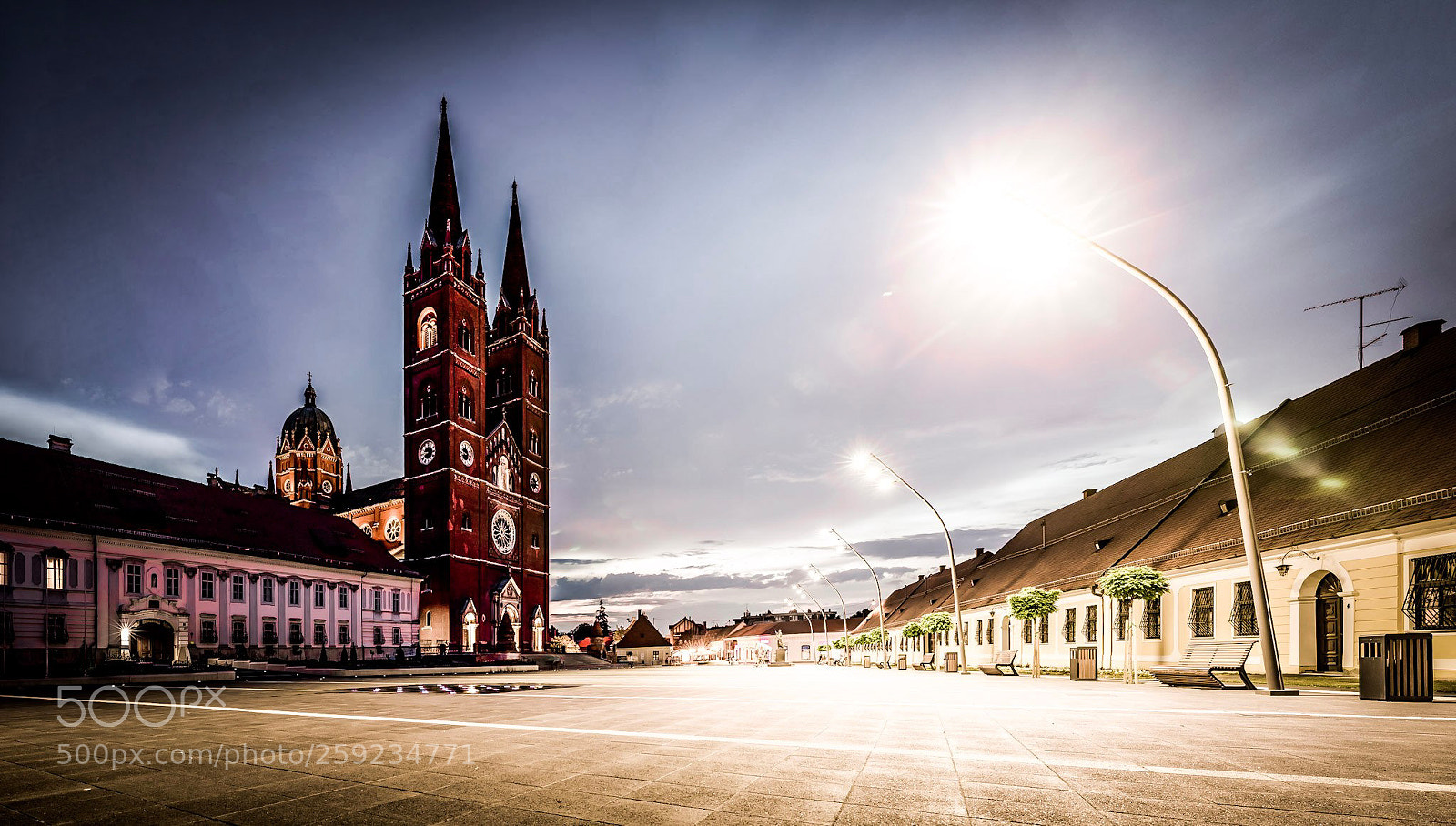 Canon EOS 5D Mark IV sample photo. Djakovo cathedral photography
