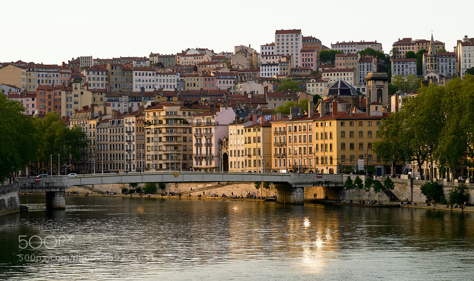 Sony a7R II sample photo. Lyon in the late photography