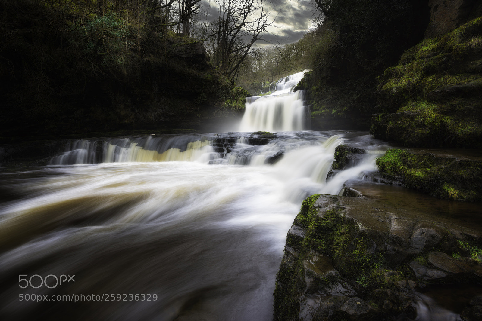 Nikon D800 sample photo. Rushing waterfalls photography