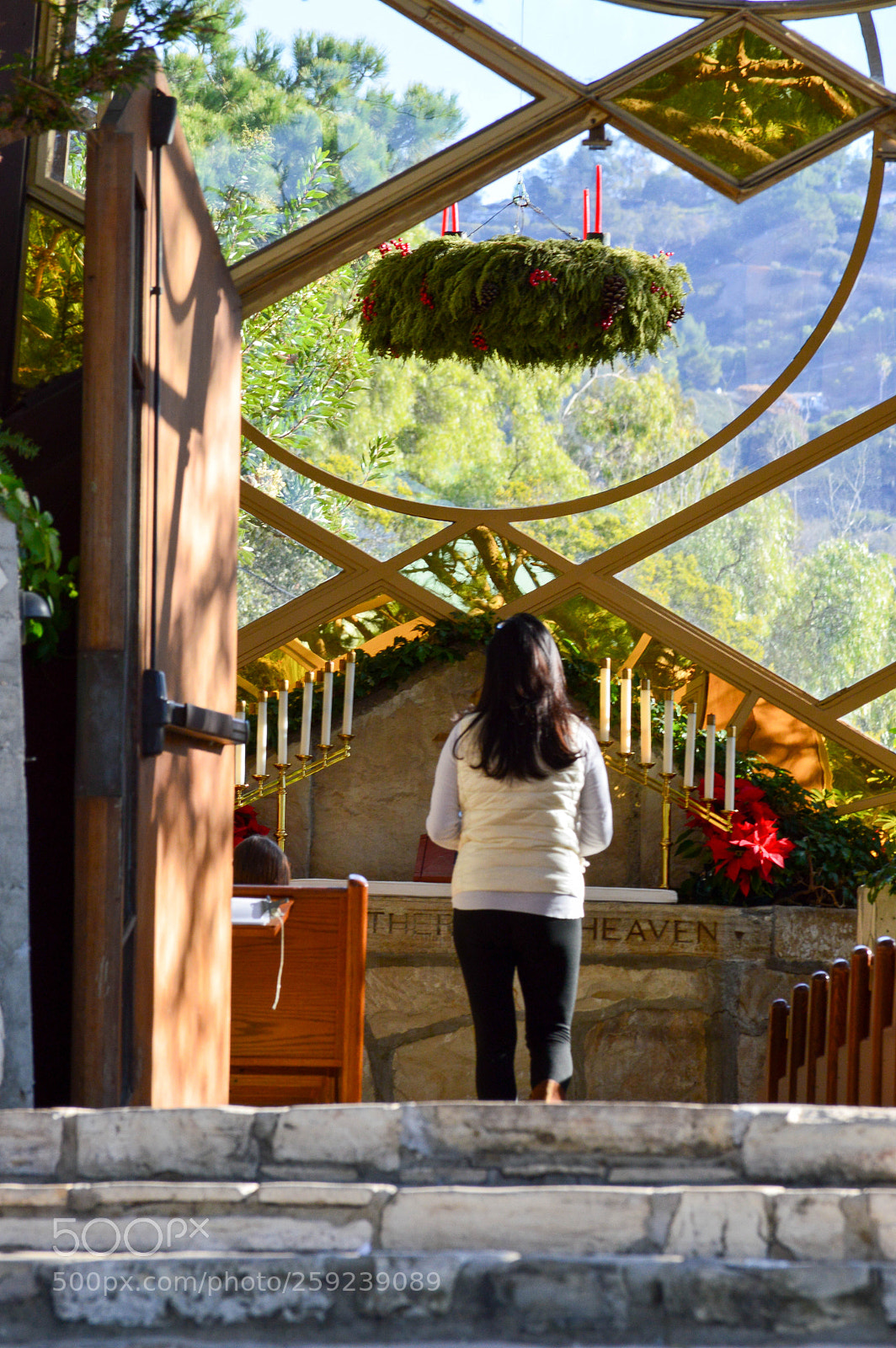 Nikon D3200 sample photo. The chapel entrance and photography