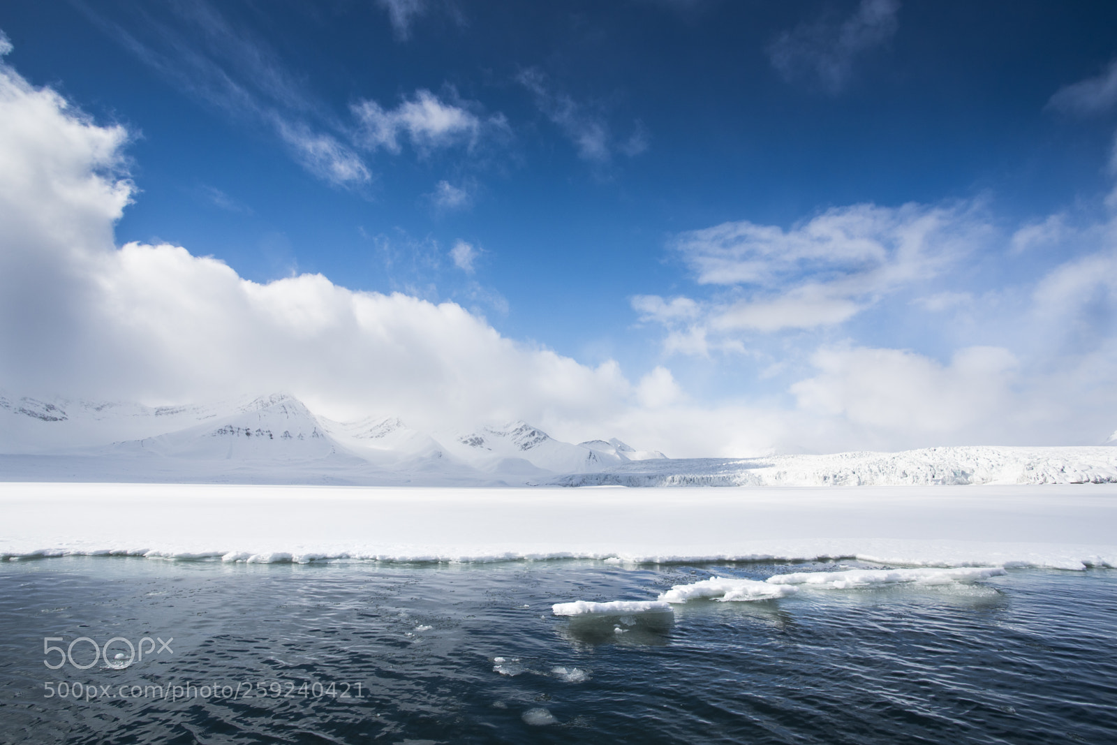 Sony a9 sample photo. Esmark glacier bluebird photography