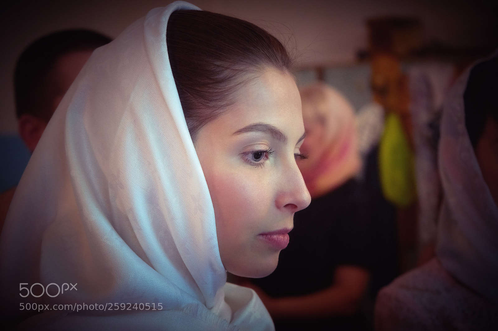Sony a7 II sample photo. Portrait in the church photography