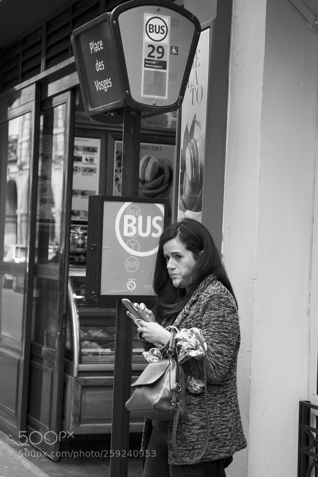 Canon EOS 5D Mark II sample photo. Bus standing photography