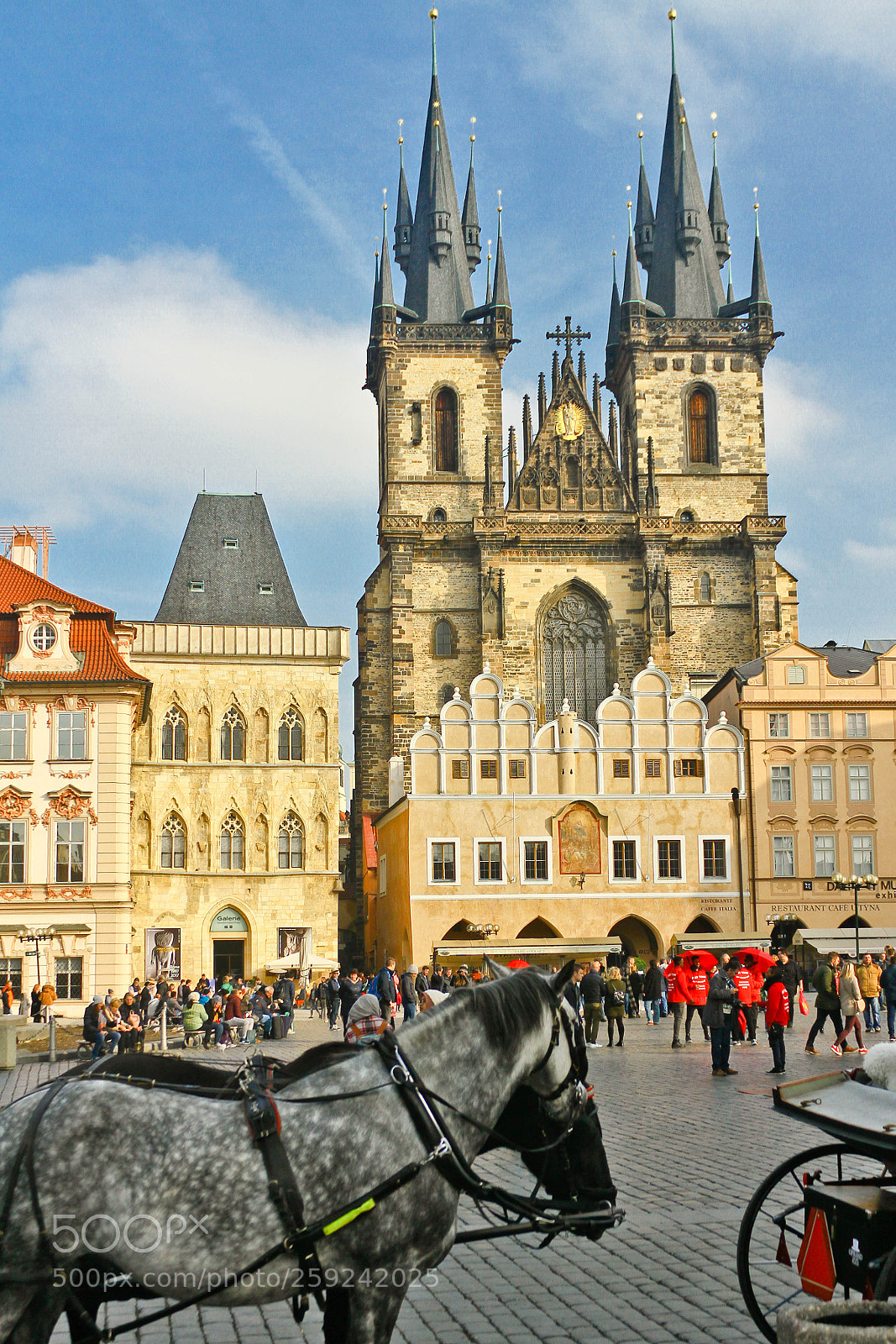 Canon EOS 7D sample photo. Prague, old town square photography